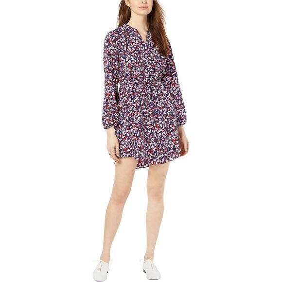 maison Jules Womens Floral Print A-line Dress, Multicoloured, NWT - Picture 1 of 1